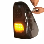 Luz de freno inferior de los focos led para camioneta toyota hilux traseros 2016 al 2024