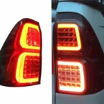 Focos led traseros para toyota hilux revo del 2017 al 2019 puestos en camioneta