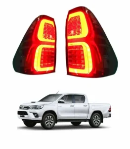 Focos led traseros para la camioneta toyota hilux revo del 2017 al 20219