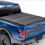 Tapa Rígida Plegable de camioneta Ford F-150 azul
